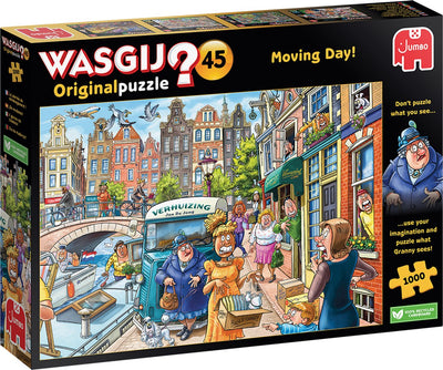 Wasgij Original 45 - Verhuisdag! - 1000 Stukjes Puzzel