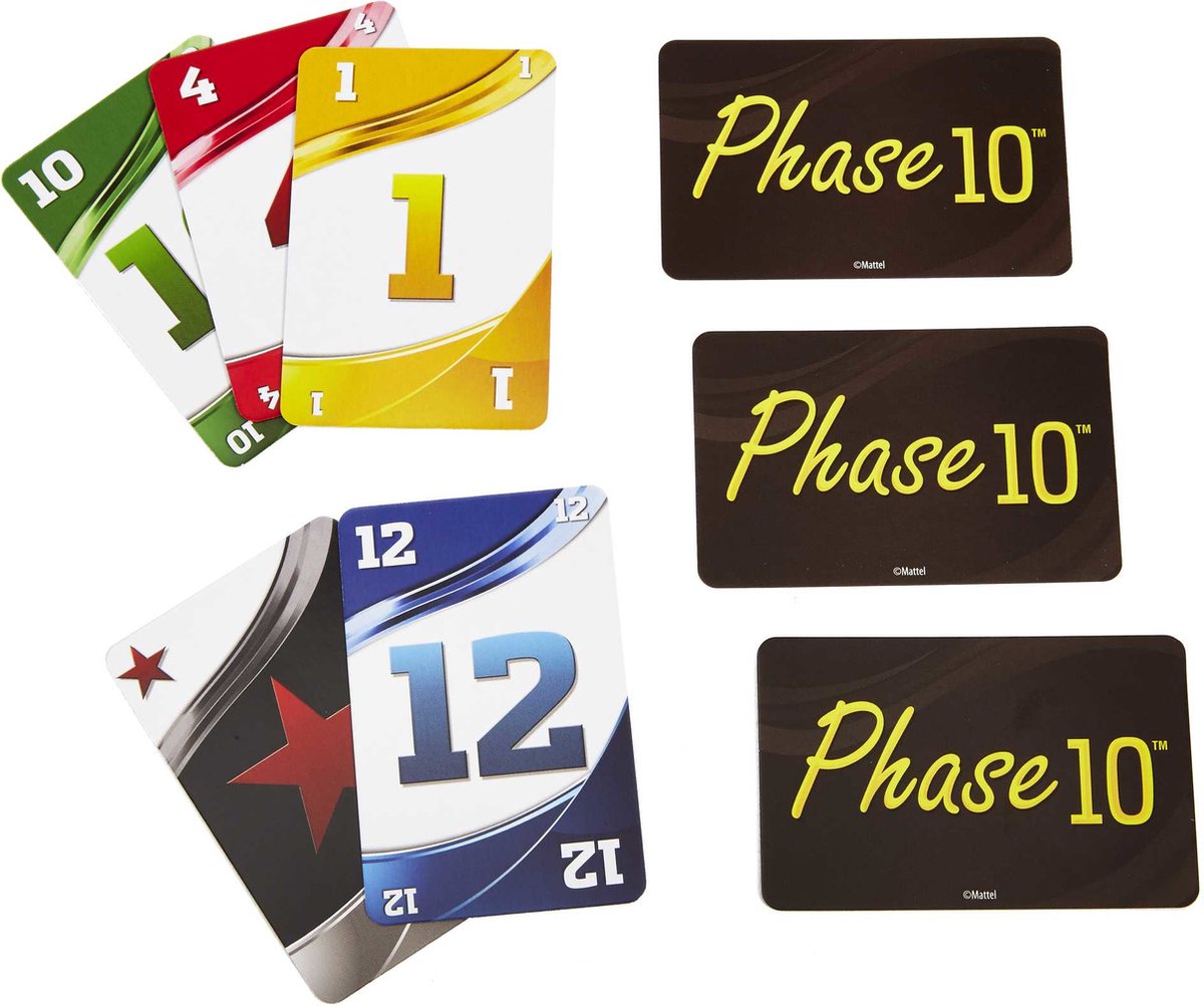 Mattel Games Phase 10 Kaartspel