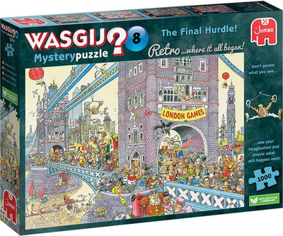 Wasgij Retro Mystery 8 Laatste Horde! Puzzel 1000 Stukjes