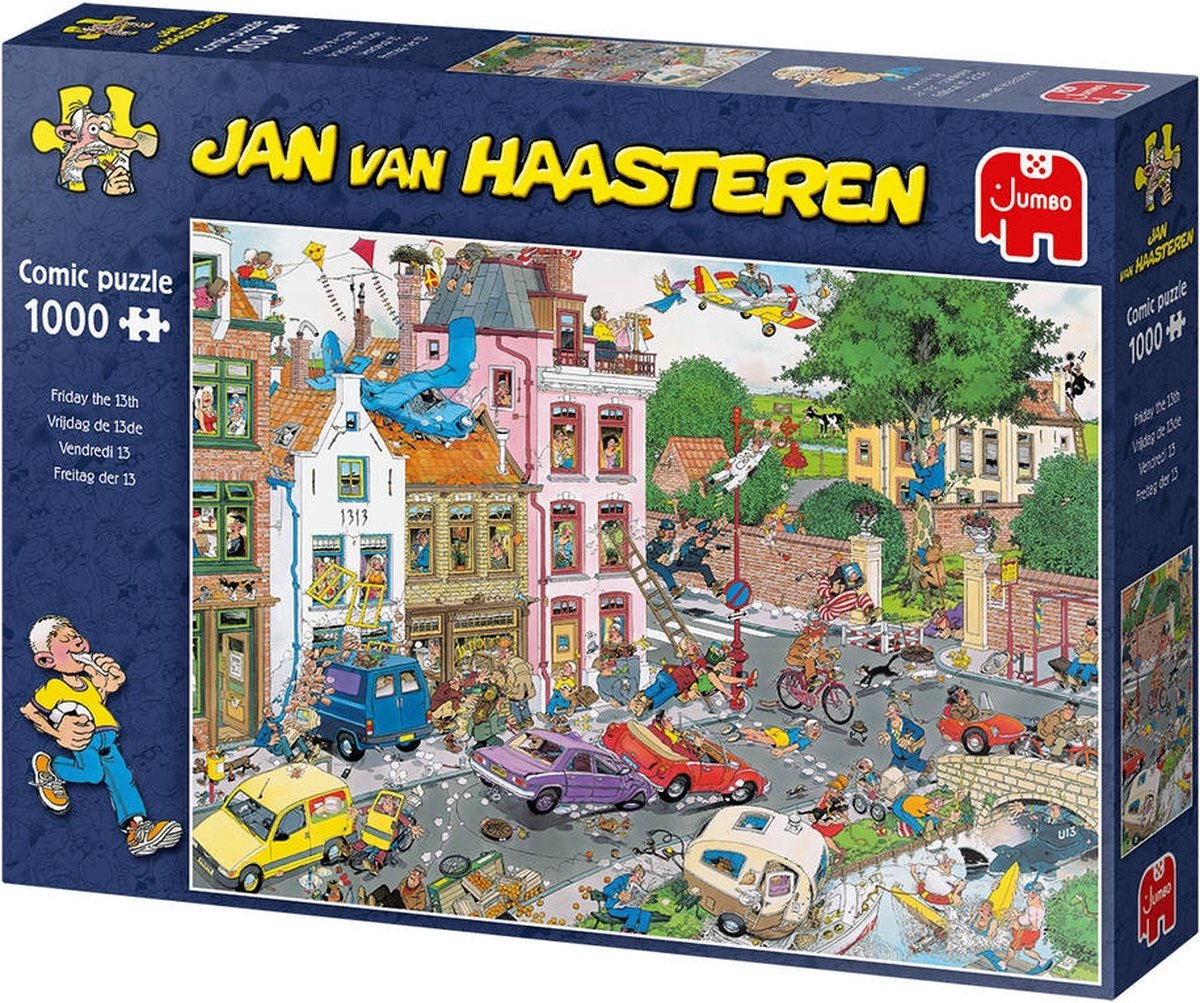 Jan van Haasteren Puzzel Vrijdag de 13e - 1000 Stukjes