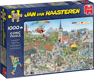Jan van Haasteren Puzzel 1000 Stukjes - Island Retreat