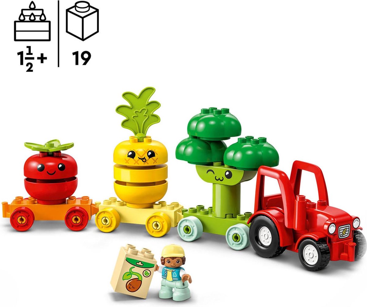 LEGO DUPLO Mijn Eerste Fruit- en Groenteset - 10982