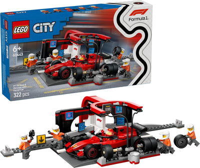 LEGO City Ferrari F1 Pitstop Team - 60443