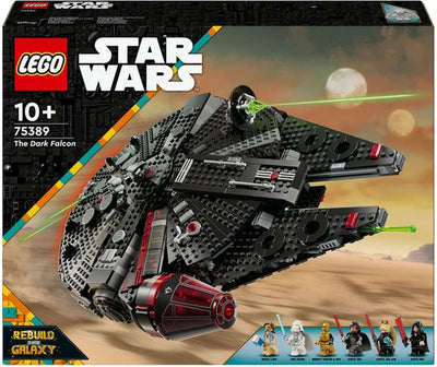 LEGO Star Wars Millennium Falcon Zwart - 75389