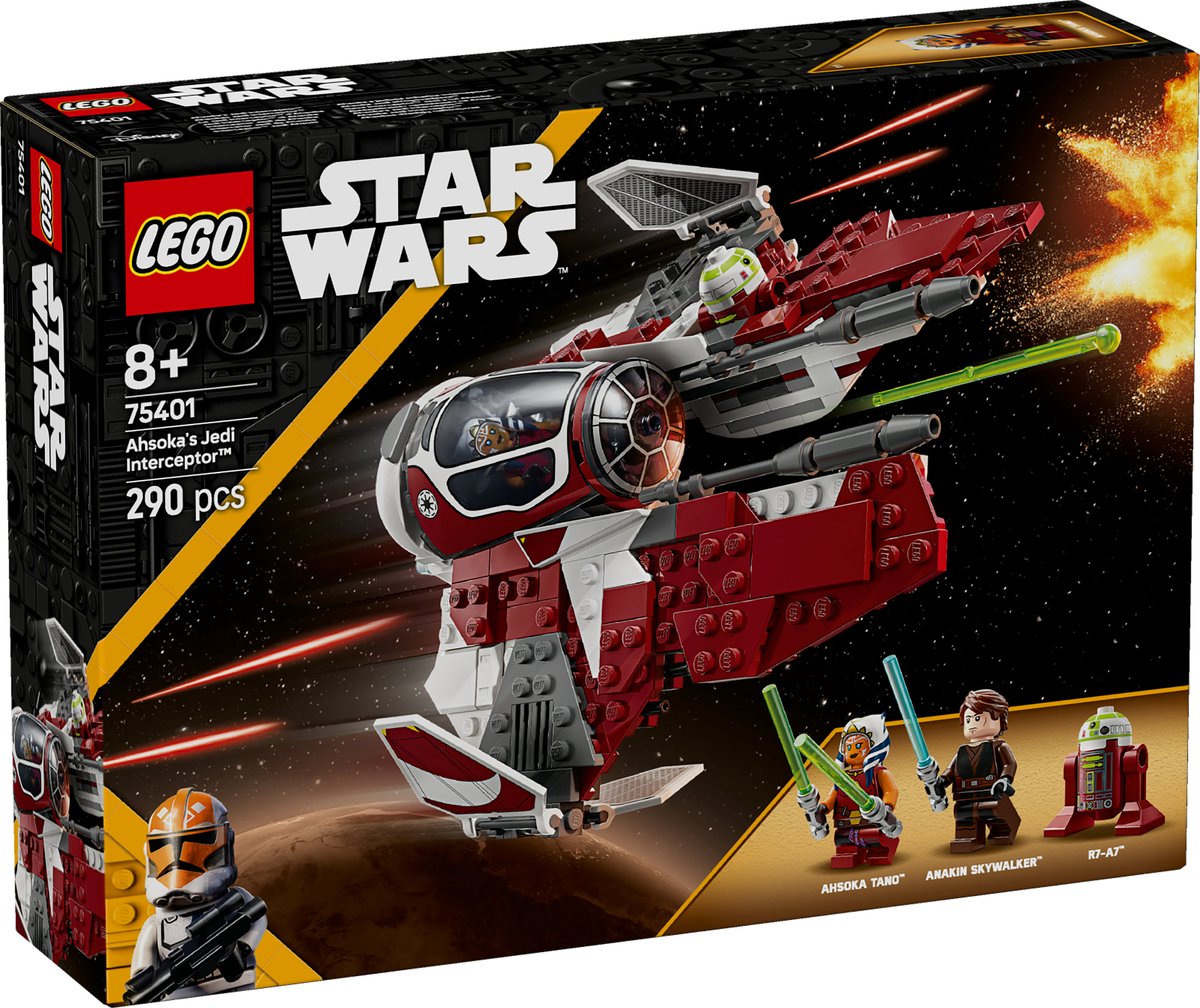 LEGO Star Wars Ahsoka's Jedi Interceptor - 75401