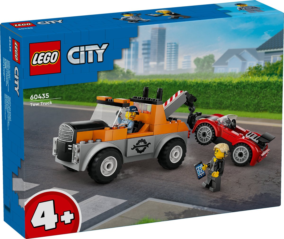 LEGO City Takelwagen & Sportwagen Reparatieset - 60435