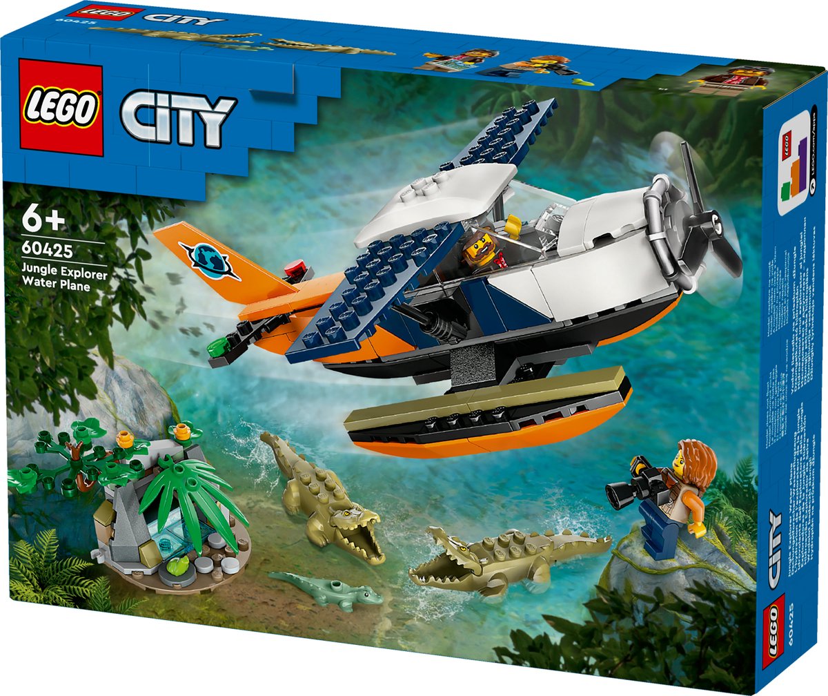 LEGO City Jungle Verkenners Watervliegtuig - 60425