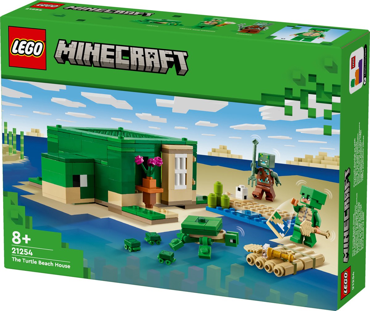 LEGO Minecraft Het Huis aan Turtle Beach - 21254