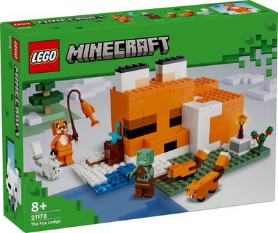 LEGO Minecraft Het Vosjeshuis Bouwspeelset - 21178
