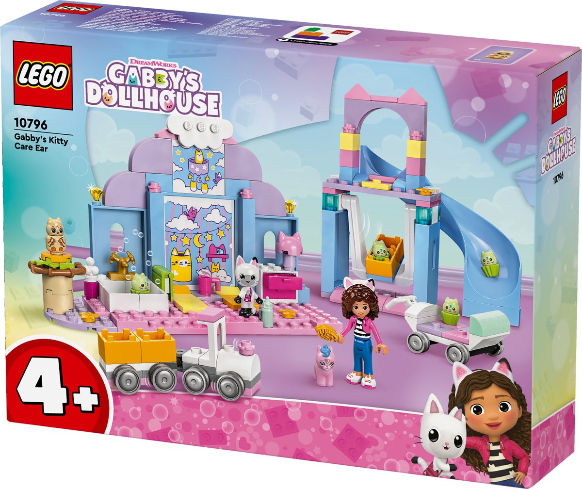 LEGO Gabby's Poppenhuis - Kattendagopvang 10796