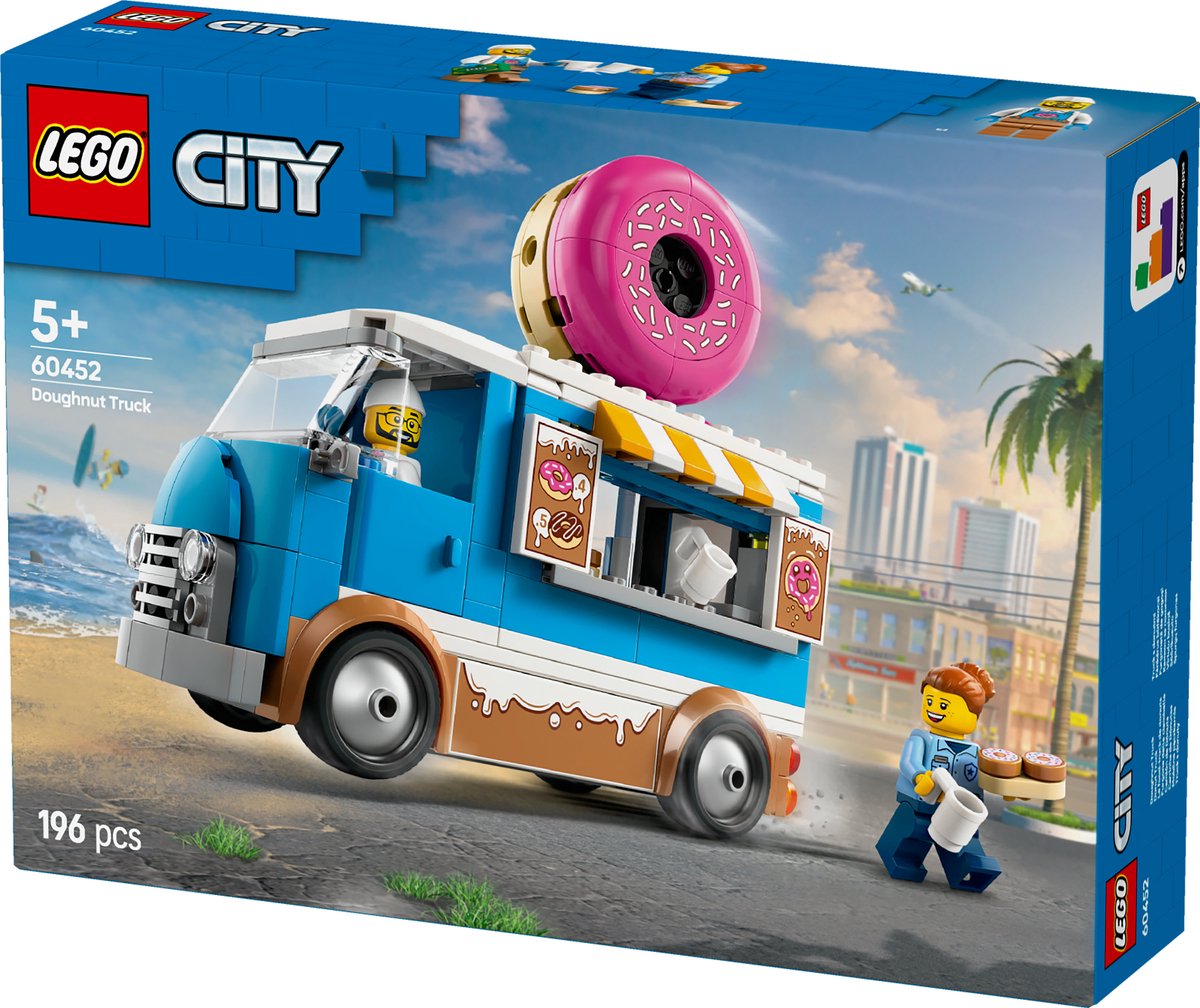 LEGO City Donutkraam op Wielen - 60452
