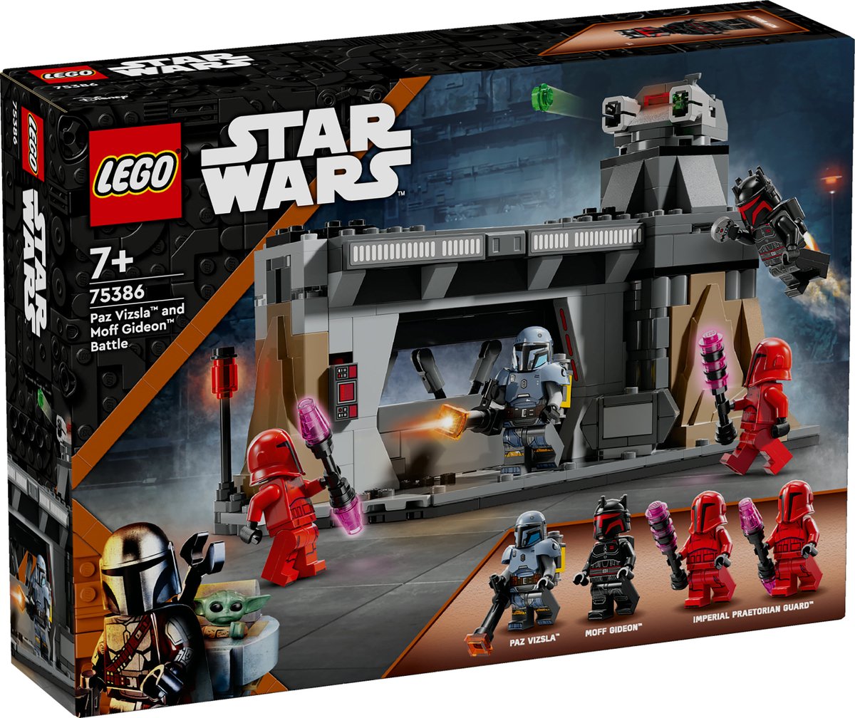 LEGO Star Wars Paz Vizsla & Moff Gideon Gevecht - 75386