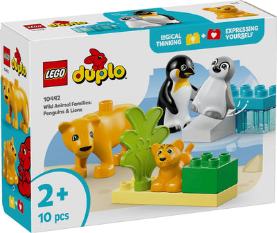 LEGO DUPLO Dierenfamilies: Pinguïns en Leeuwen - 10442