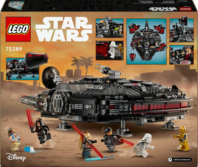 LEGO Star Wars Millennium Falcon Zwart - 75389