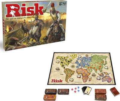 Hasbro Gaming Risk - Strategisch Bordspel Avontuur
