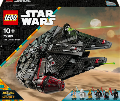 LEGO Star Wars Millennium Falcon Zwart - 75389