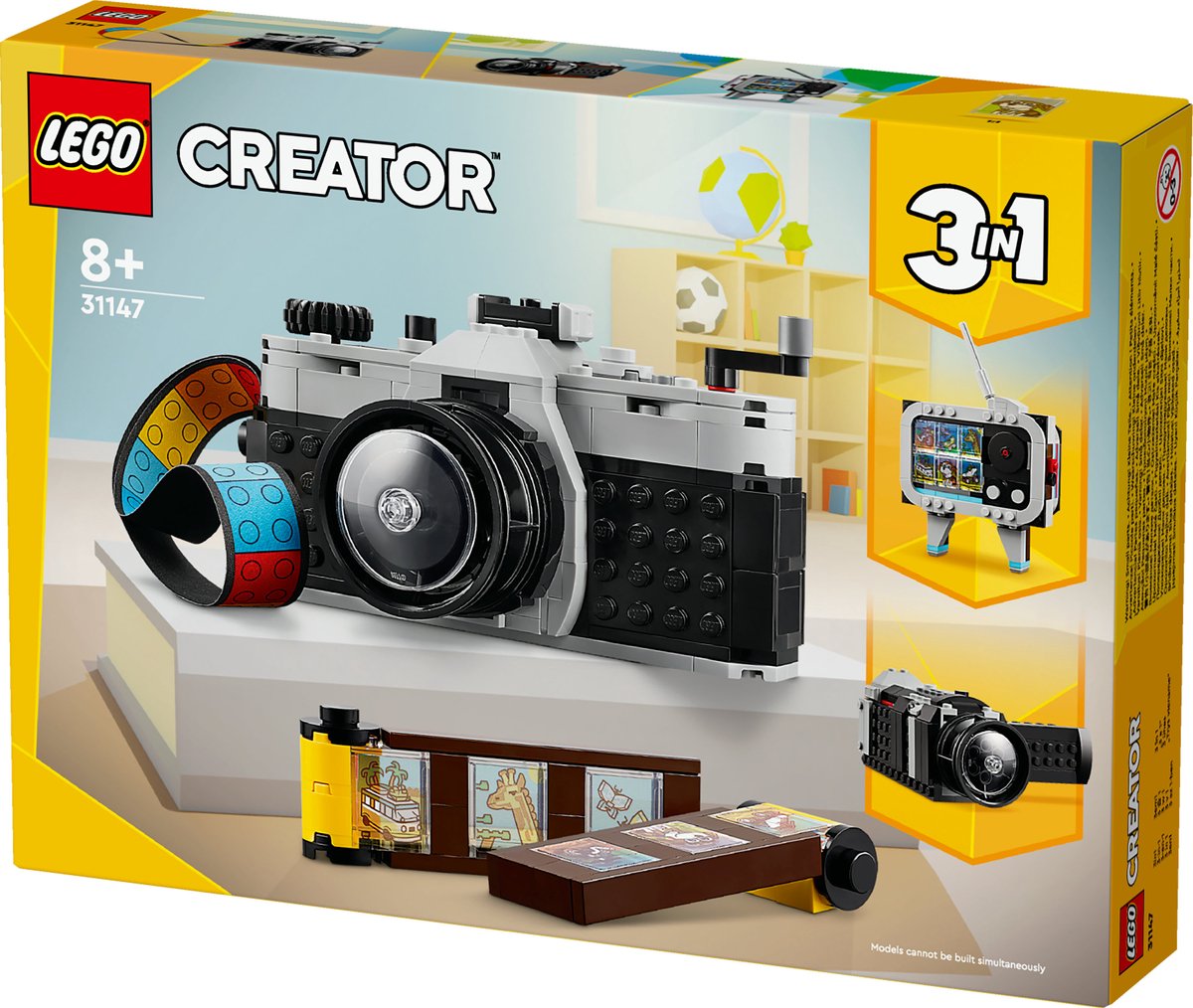LEGO Creator Retro Fotocamera 3-in-1 Set - 31147