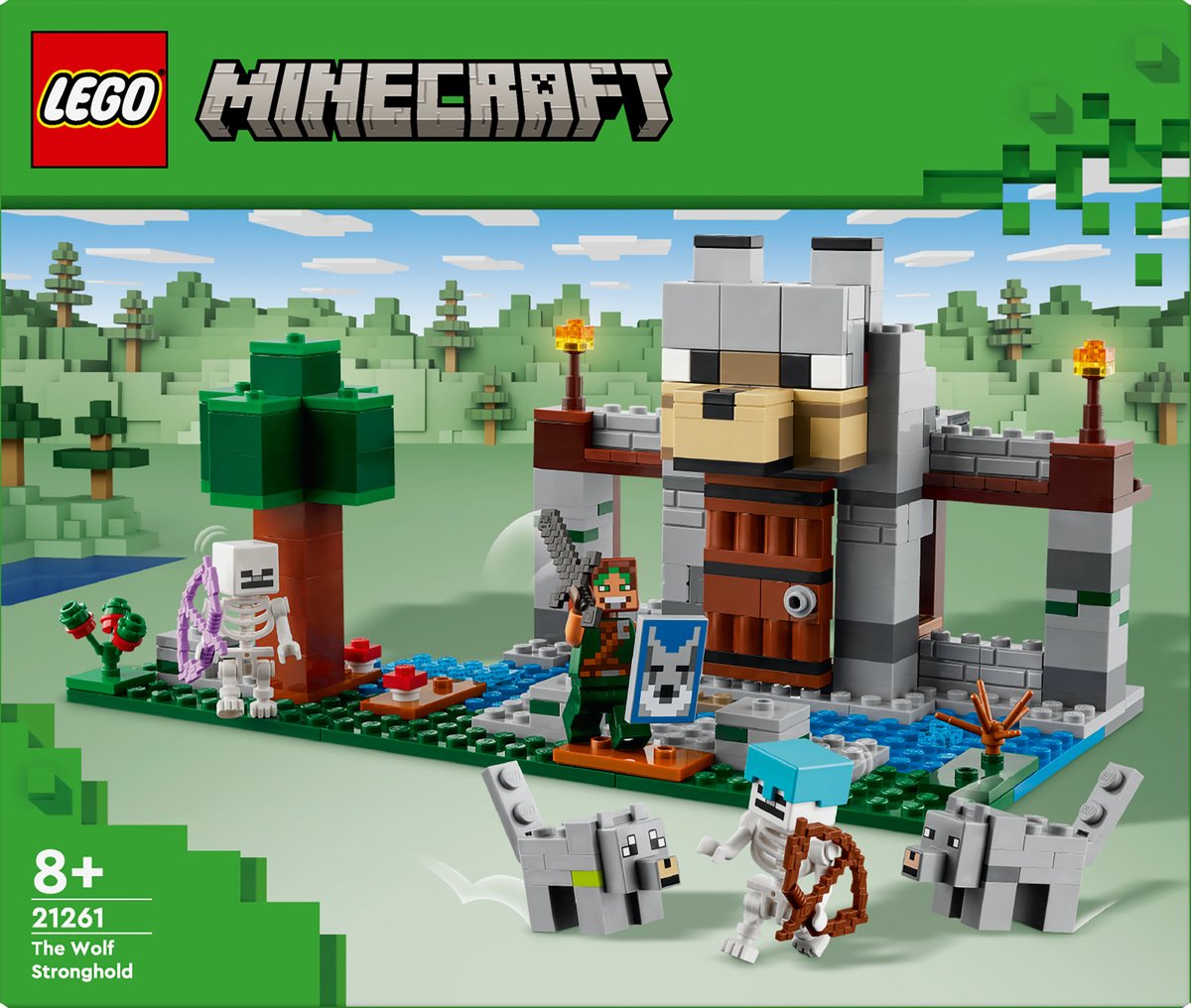 LEGO Minecraft Kasteel van de Wolf met Fort - 21261