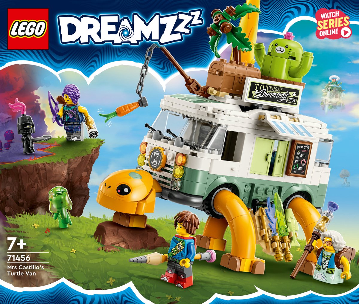 LEGO DREAMZzz Mevrouw Castillo's Schildpad Camping Set - 71456