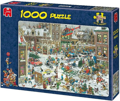 Jan van Haasteren Puzzel 1000 Stukjes - Kerstmis in Chaos