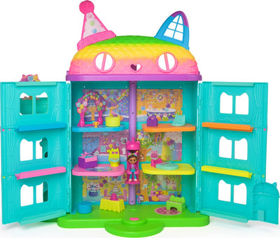 Gabby's Poppenhuis Feesthuis met Figuren en Geluiden - 60 cm
