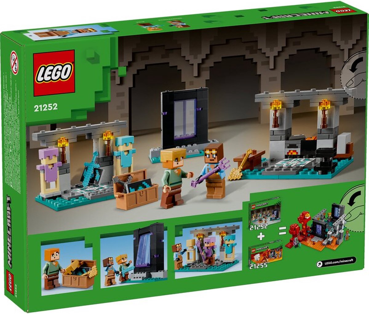 LEGO Minecraft Het Atelier van de Wapenmaker - 21252