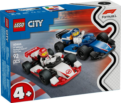 LEGO City F1 Williams & Haas Racewagens - 60464