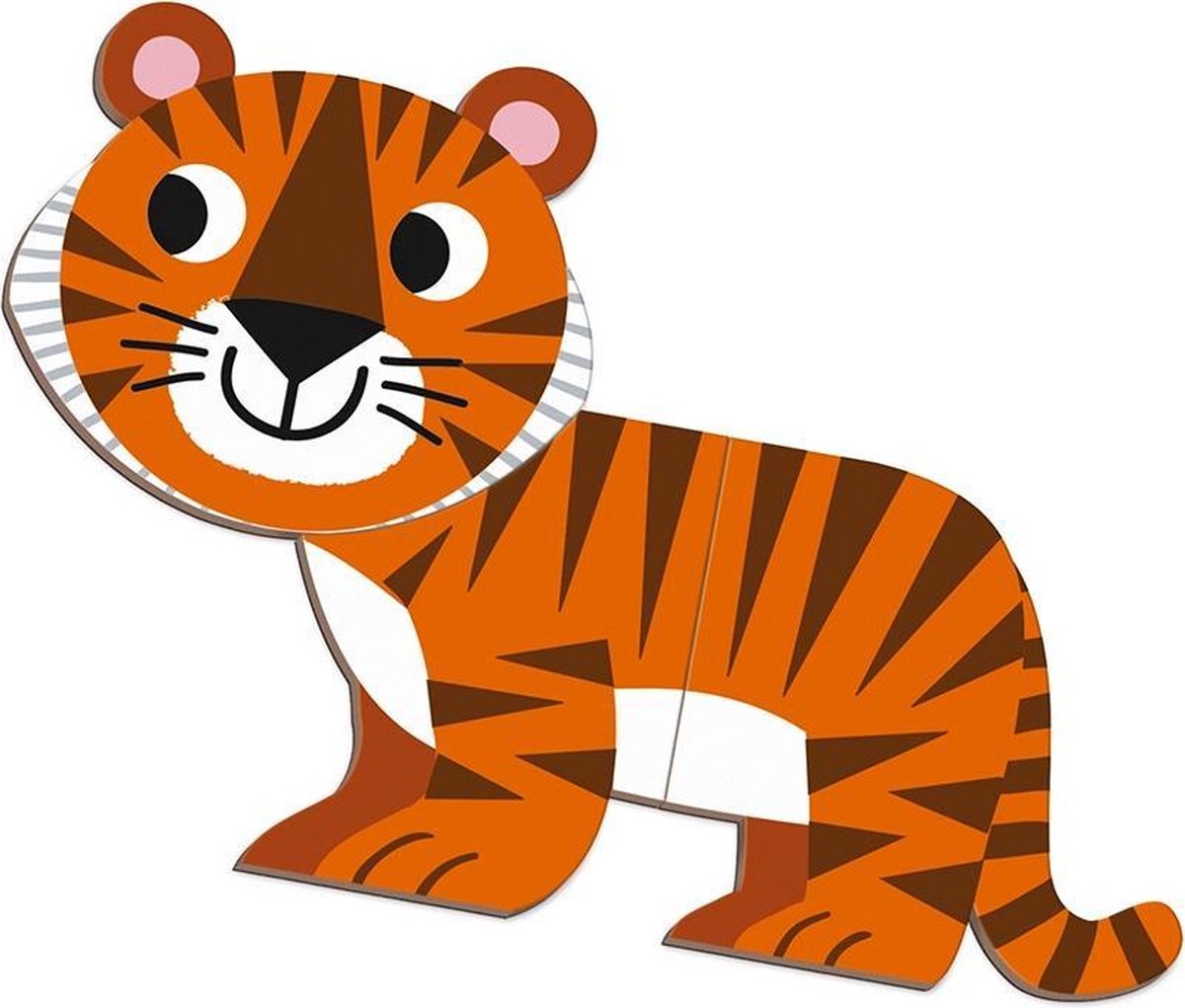 Janod Magneti'Book Dieren Puzzelspel