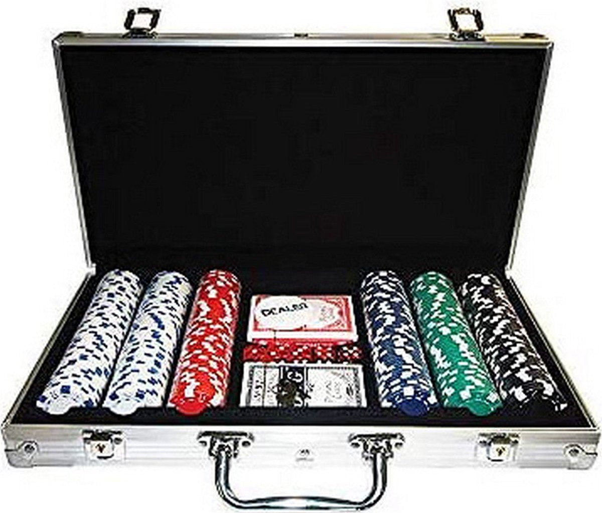 Sans Marque Poker Set in Handige Koffer - 300 Stuks
