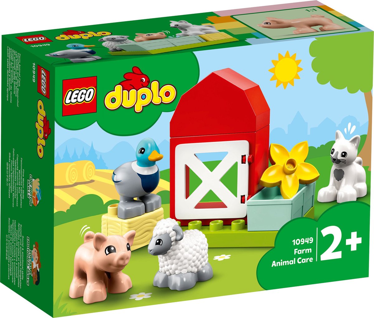 LEGO DUPLO Stad - Boerderijdieren Set - 10949
