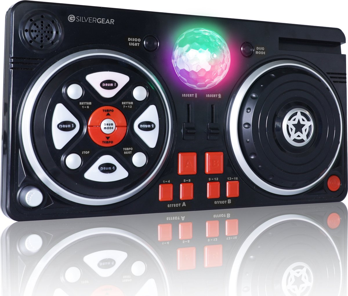 Silvergear DJ Set voor Kinderen - Mixconsole met Accessoires