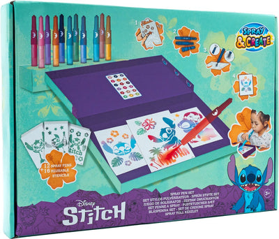 Canenco Stitch Spray Pen Set - Disney Kleurset voor Kinderen