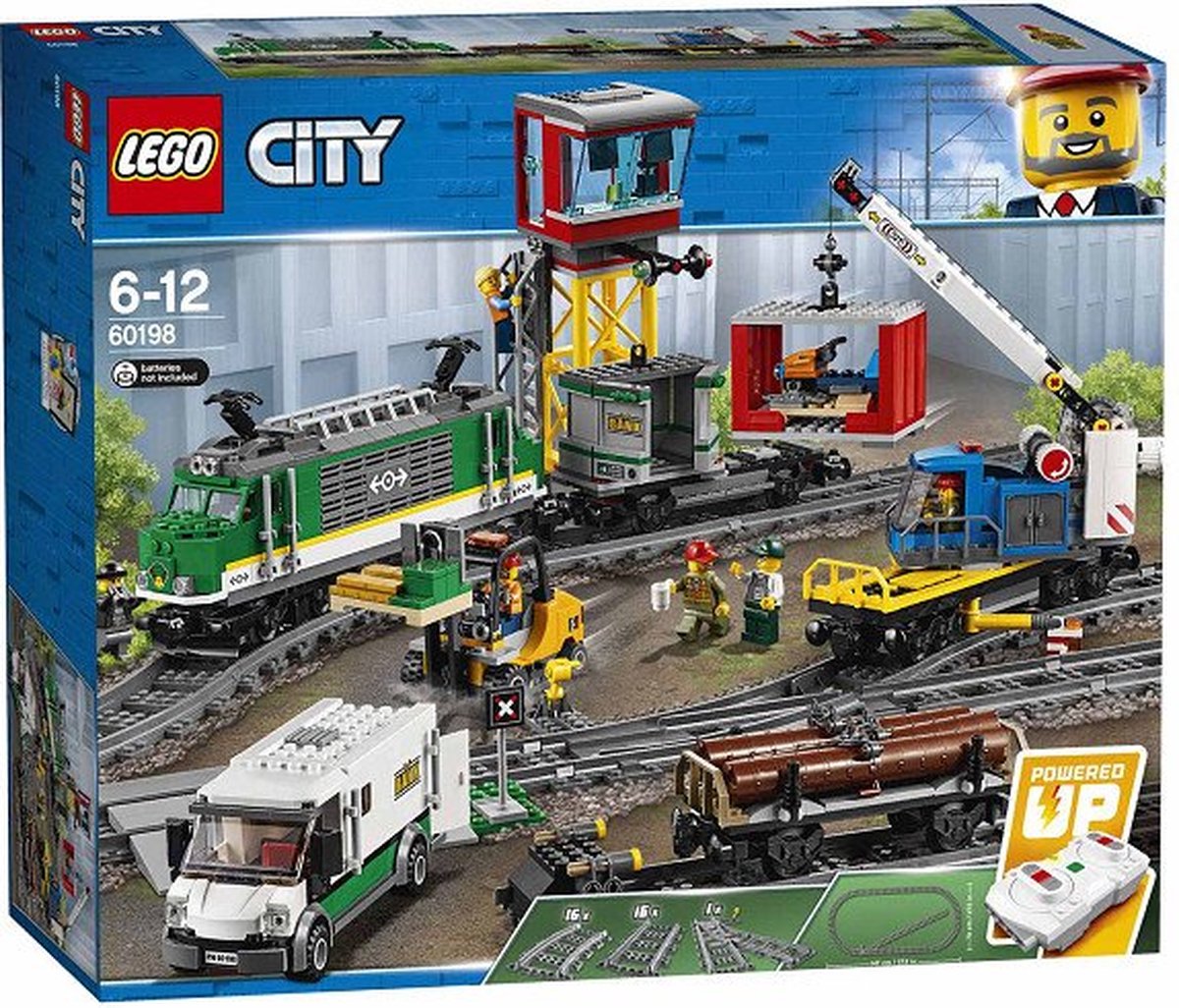 LEGO City Goederentrein met Afstandsbediening - 60198