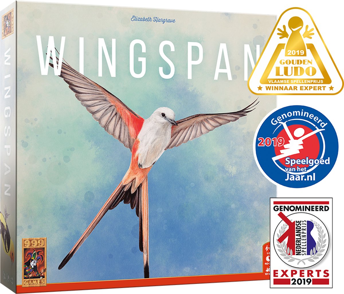 999 Games Wingspan Bordspel voor Vogelliefhebbers
