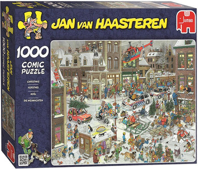 Jan van Haasteren Puzzel 1000 Stukjes - Kerstmis in Chaos