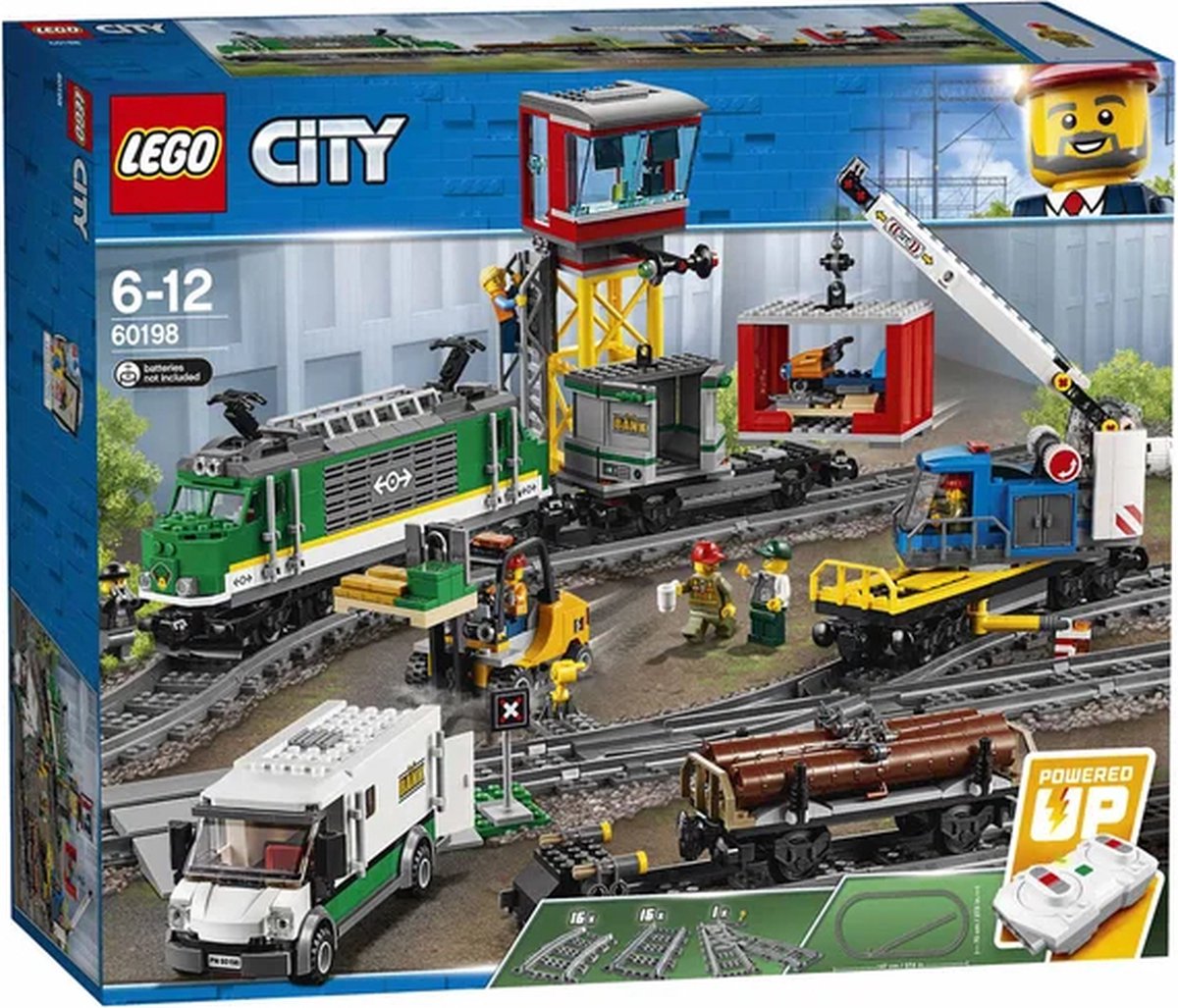 LEGO City Goederentrein met Afstandsbediening - 60198