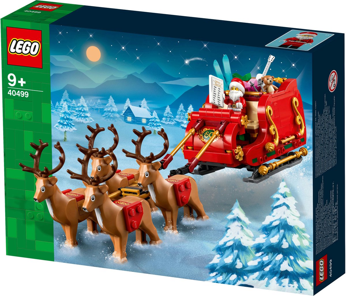 LEGO Magische Kerstslee met Rendieren - 40499