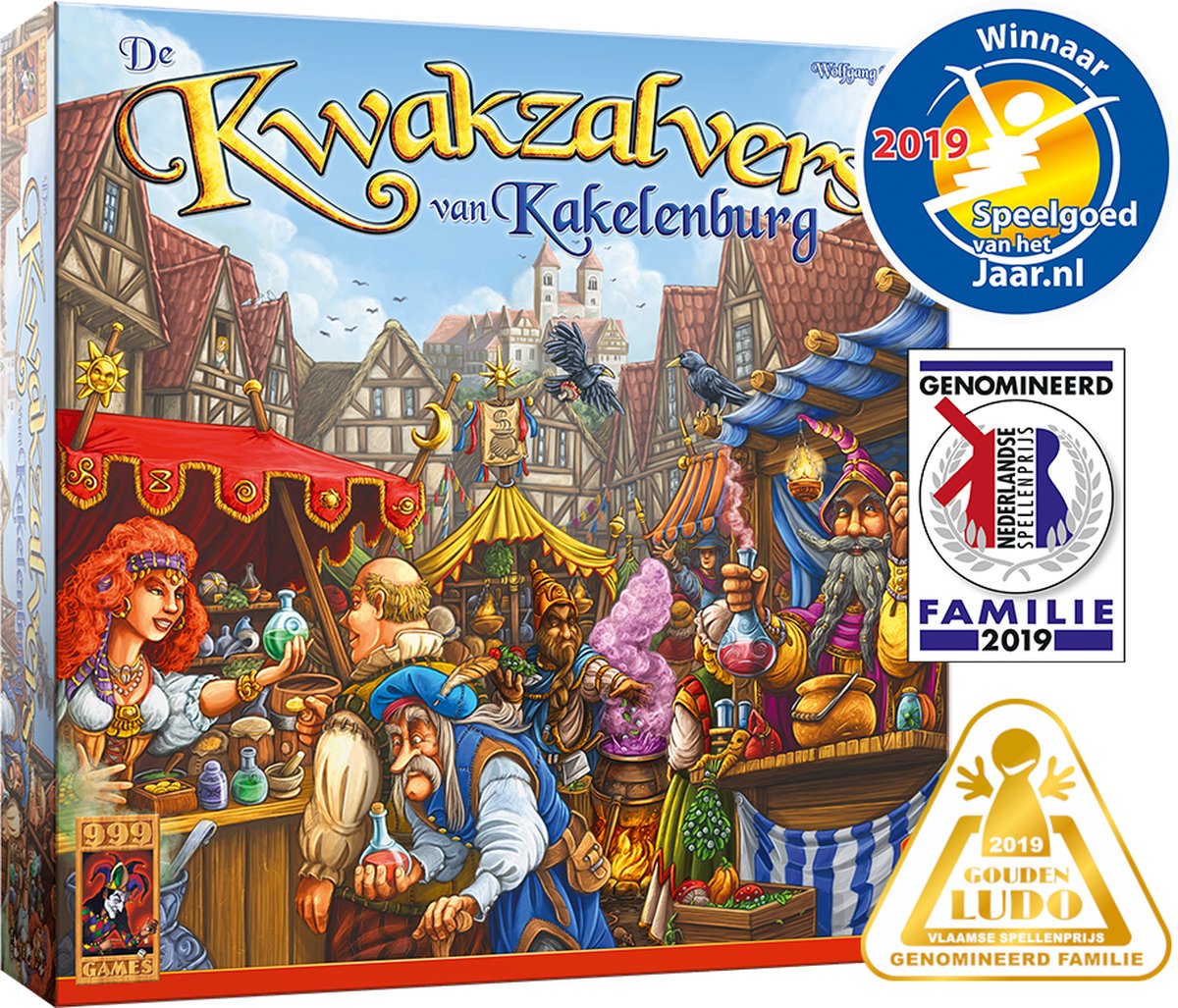 999 Games De Kwakzalvers van Kakelenburg Strategiespel