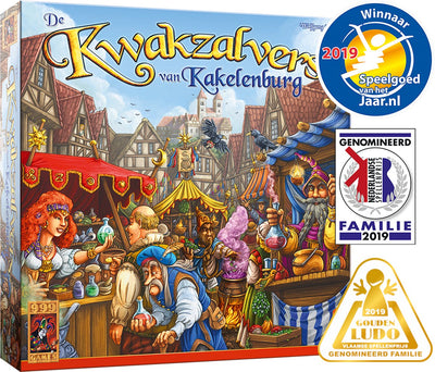 999 Games De Kwakzalvers van Kakelenburg Strategiespel