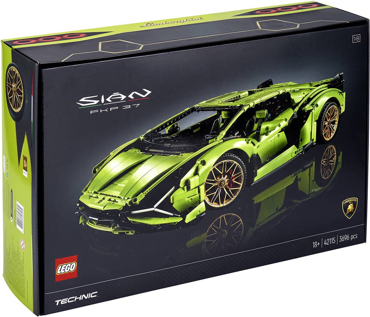 LEGO Technic Lamborghini Sián FKP 37 Bouwset - 42115