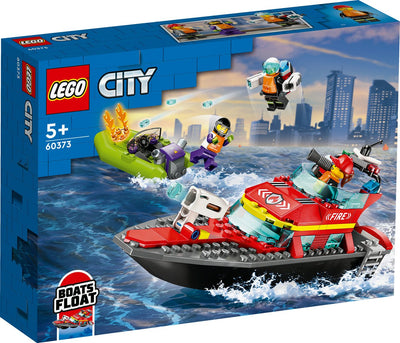 LEGO City Brandweer Reddingsboot - 60373