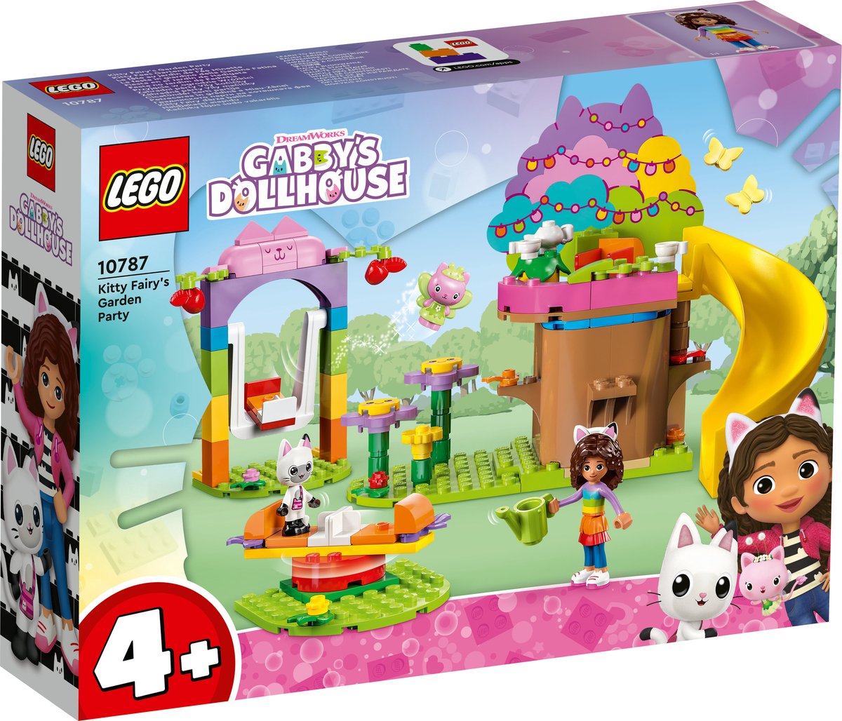 LEGO Gabby's Poppenhuis Kitty Feeën Tuinfeest - 10787