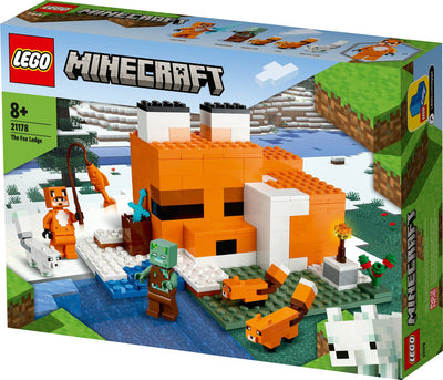 LEGO Minecraft Het Vosjeshuis Bouwspeelset - 21178