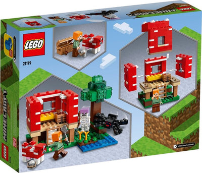 LEGO Minecraft De Champignonhuis Bouwset - 21179