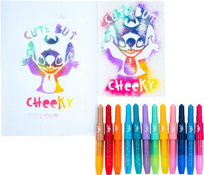 Canenco Stitch Spray Pen Set - Disney Kleurset voor Kinderen