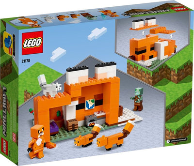 LEGO Minecraft Het Vosjeshuis Bouwspeelset - 21178