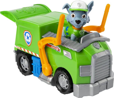 PAW Patrol Rocky's Recycleerwagen met Verzamelbare Figuur