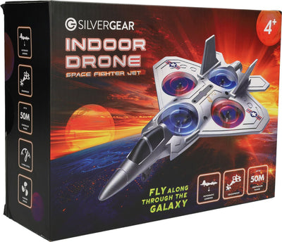 Silvergear Kindvriendelijke RC Drone - Grijs