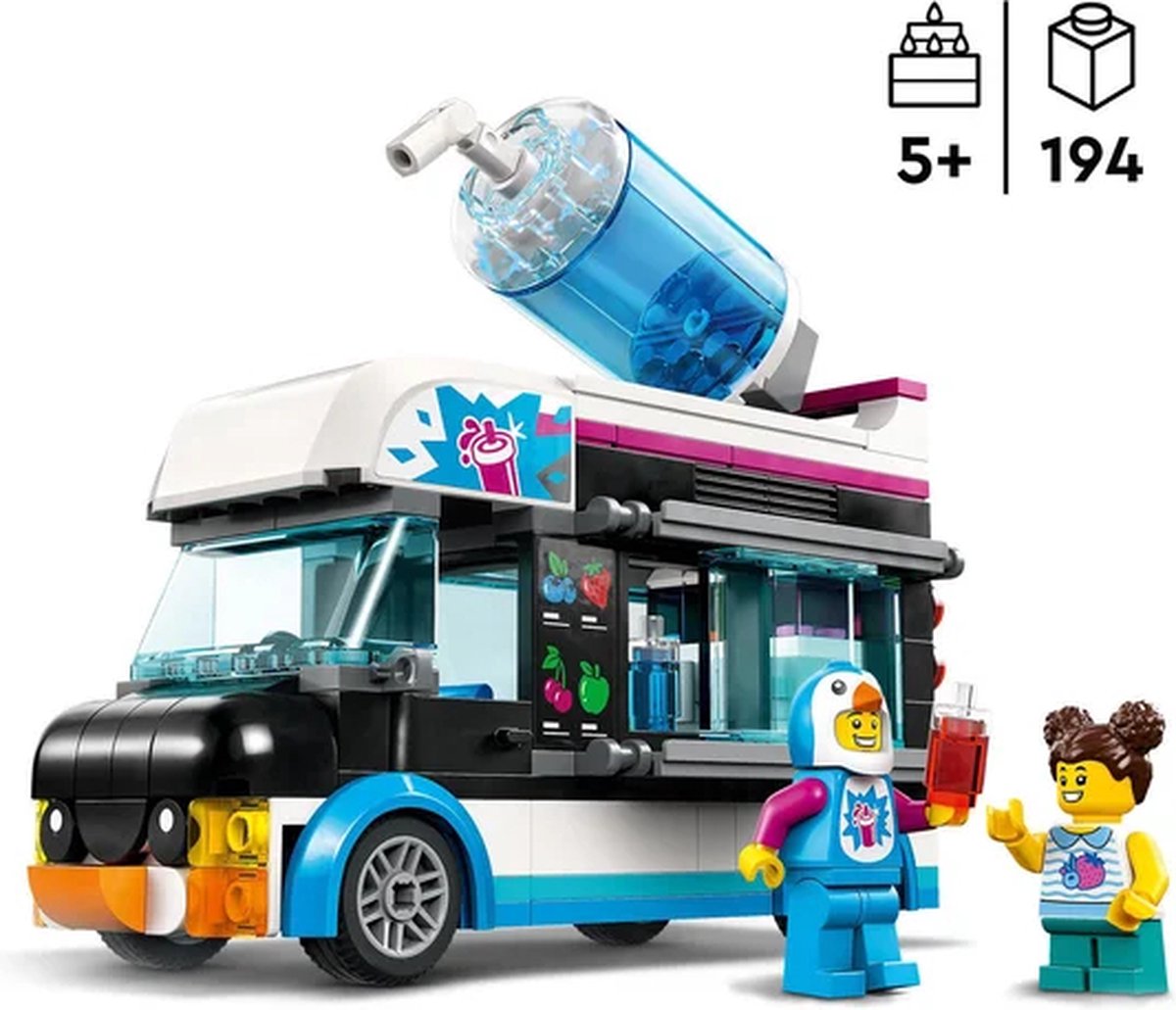 LEGO City IJscokar van de Pinguïn - 60384