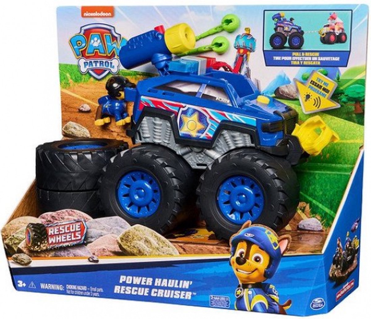 PAW Patrol Power Haulin' Cruiser van Chase met Geluid en Licht